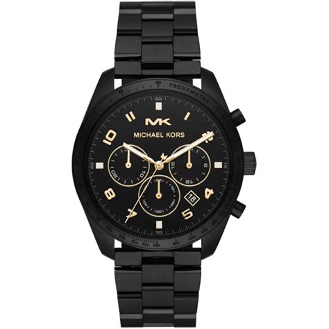 michael kors chronograph keaton mk8684 ceneo|Michael Kors Men's Keaton Black Stainless Steel Bracelet Watch .